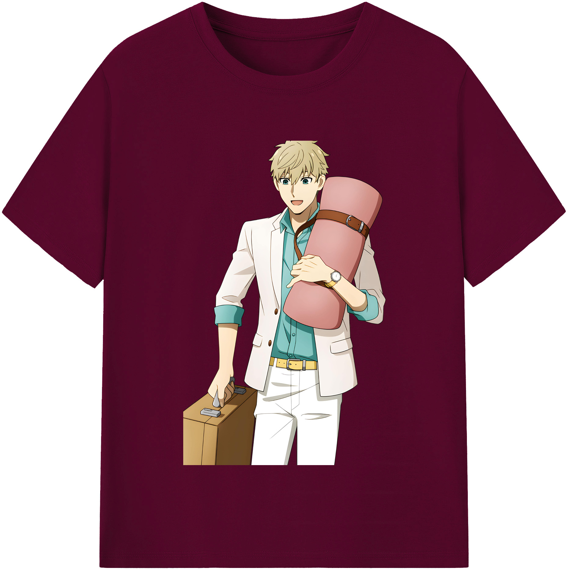 （画像用） SPY×FAMILY间谍家家酒 レディースカジュアルプリントTシャツ（綿100％）